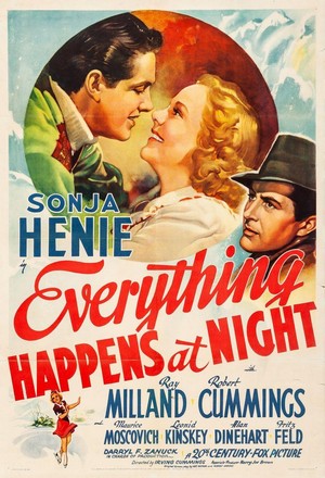 Everything Happens at Night (1939) - poster