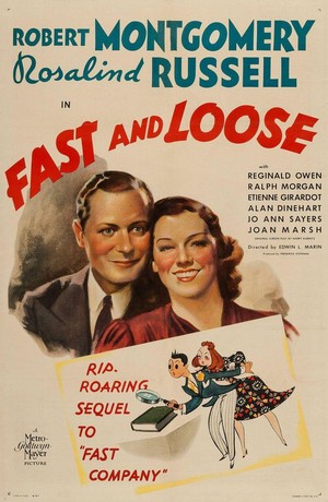 Fast and Loose (1939) - poster