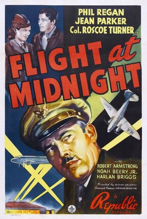 Flight at Midnight (1939) - poster