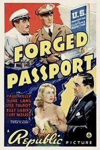 Forged Passport (1939) - poster