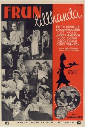 Frun Tillhanda (1939) - poster