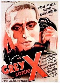 Grey contre X (1939) - poster