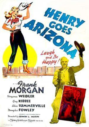 Henry Goes Arizona (1939) - poster