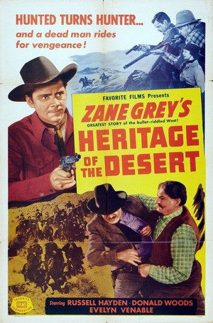 Heritage of the Desert (1939) - poster