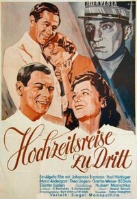 Hochzeitsreise zu Dritt (1939) - poster