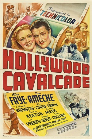 Hollywood Cavalcade (1939) - poster