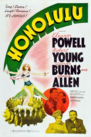 Honolulu (1939) - poster