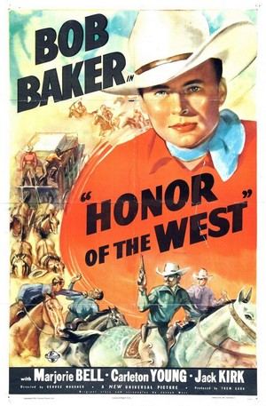 Honor of the West (1939) - poster