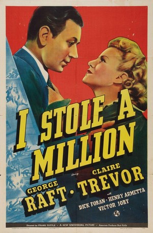 I Stole a Million (1939) - poster