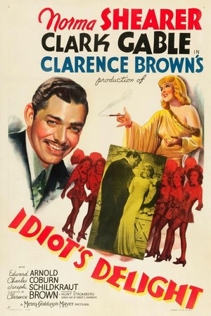 Idiot's Delight (1939) - poster
