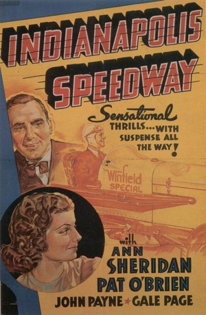 Indianapolis Speedway (1939) - poster