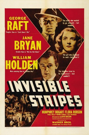 Invisible Stripes (1939) - poster