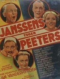 Janssens tegen Peeters (1939) - poster