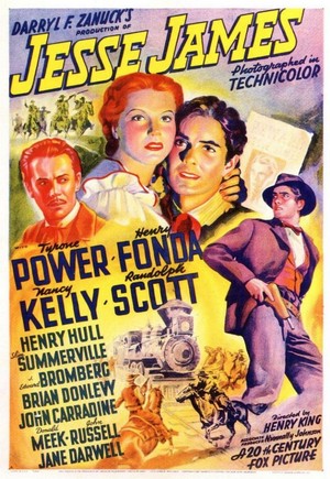Jesse James (1939) - poster