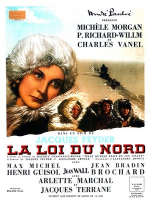 La Loi du Nord (1939) - poster