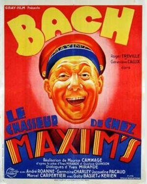 Le Chasseur de chez Maxim's (1939) - poster