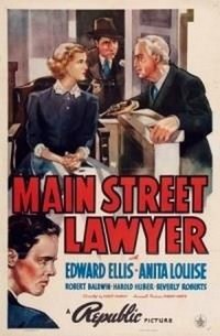 Main Street Lawyer (1939) - poster