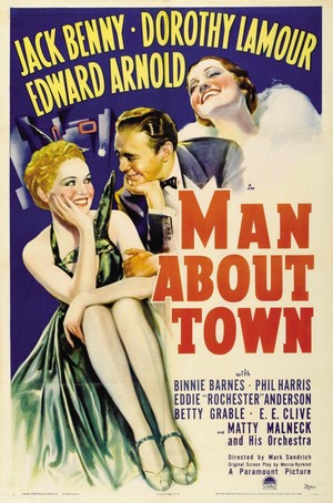 Man about Town (1939) - poster