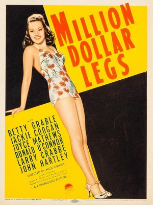 Million Dollar Legs (1939) - poster