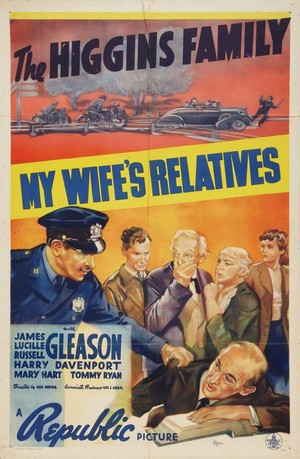 My Wife's Relatives (1939) - poster