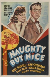 Naughty but Nice (1939) - poster