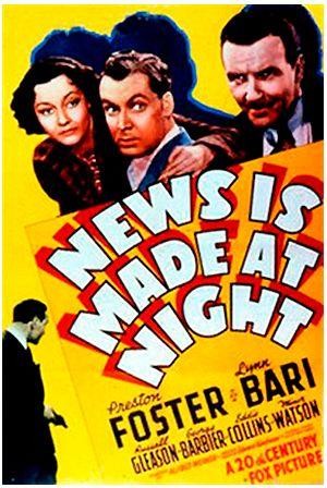 News Is Made at Night (1939) - poster