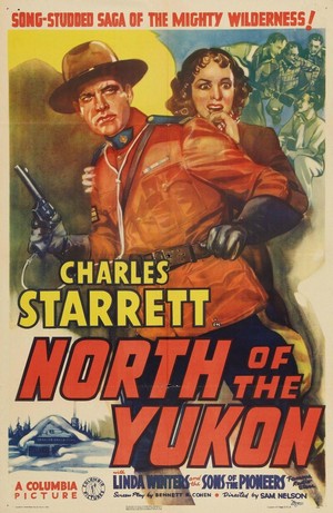 North of the Yukon (1939) - poster