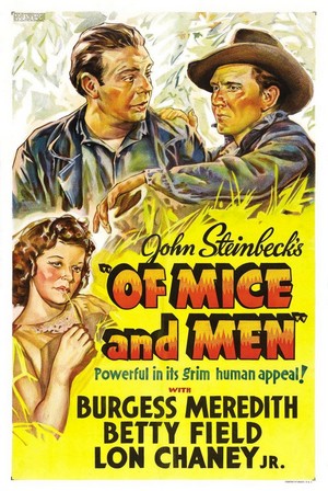 Of Mice and Men (1939) - poster