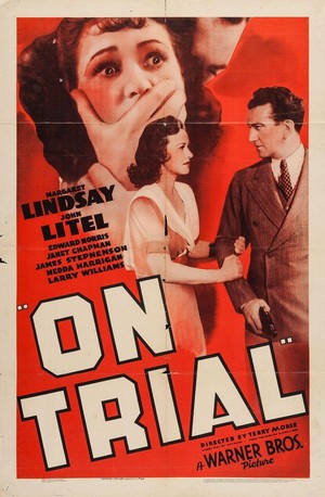 On Trial (1939) - poster