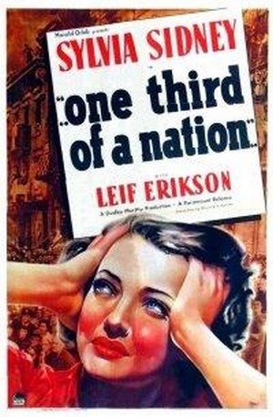 ...One Third of a Nation... (1939) - poster