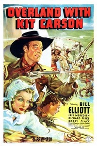 Overland with Kit Carson (1939) - poster