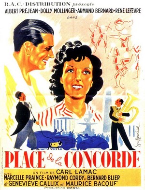 Place de la Concorde (1939) - poster