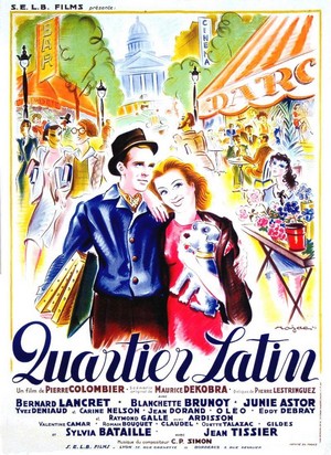 Quartier Latin (1939) - poster