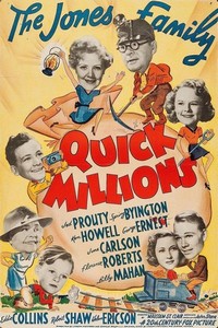 Quick Millions (1939) - poster