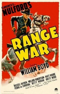 Range War (1939) - poster