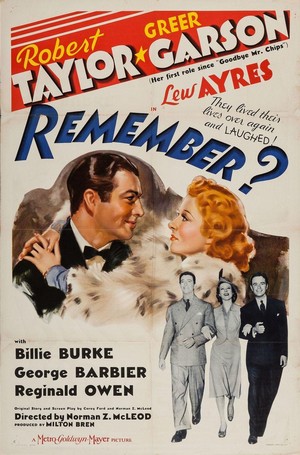 Remember? (1939) - poster