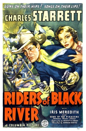 Riders of Black River (1939) - poster