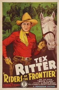 Riders of the Frontier (1939) - poster