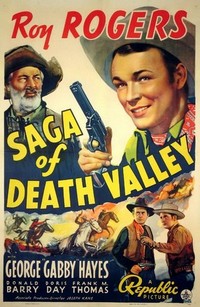 Saga of Death Valley (1939) - poster