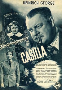 Sensationsprozess Casilla (1939) - poster