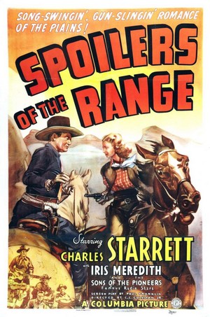 Spoilers of the Range (1939) - poster