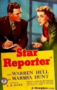 Star Reporter (1939) - poster