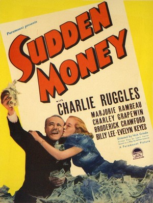 Sudden Money (1939) - poster