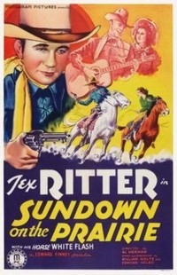 Sundown on the Prairie (1939) - poster