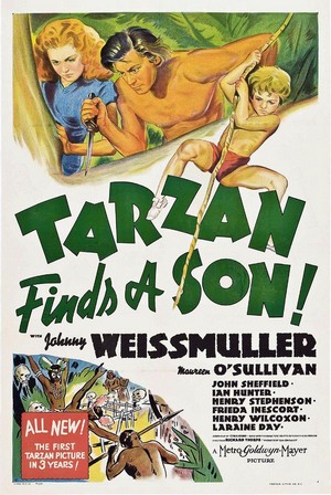 Tarzan Finds a Son! (1939) - poster