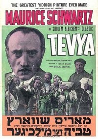 Tevya (1939) - poster