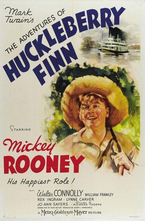 The Adventures of Huckleberry Finn (1939) - poster