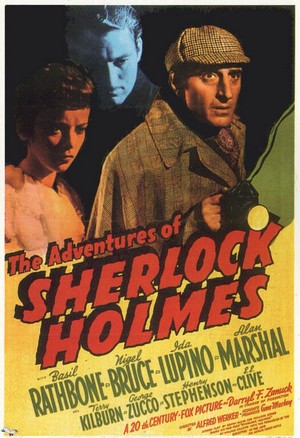 The Adventures of Sherlock Holmes (1939) - poster