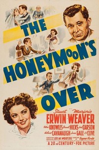 The Honeymoon's Over (1939) - poster
