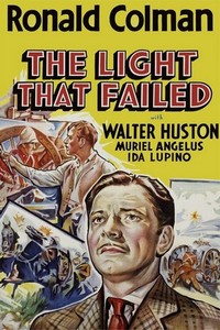 The Light That Failed (1939) - poster